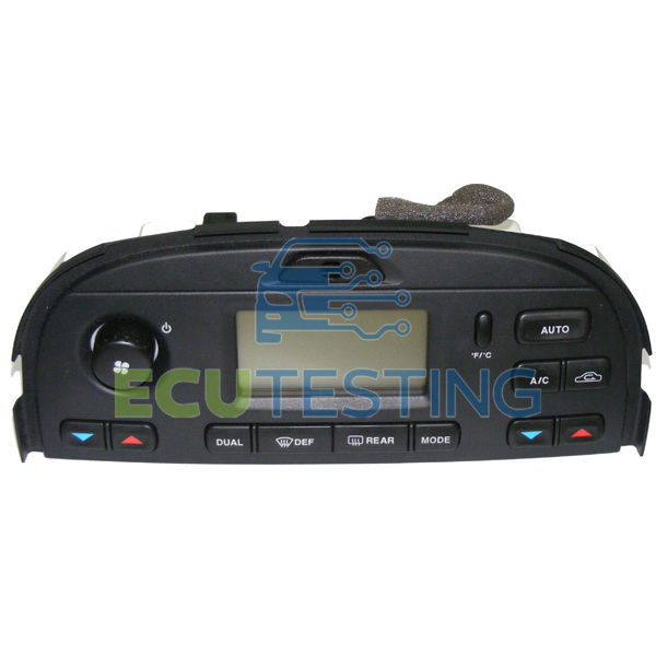 OEM no: WCXA02041 / 2R8H18C612BN / WL0A01120 / WBGA04094 / WFDA02954 - Jaguar S-TYPE - Display del quadro strumenti (climatizzatore/condizionatore)