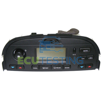 OEM no: WCXA02041 / 2R8H18C612BN / WL0A01120 / WBGA04094 / WFDA02954 - Jaguar S-TYPE - Display del quadro strumenti (climatizzatore/condizionatore)