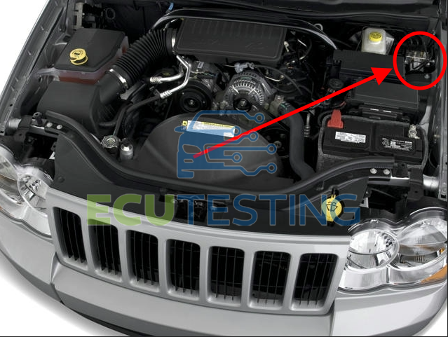 Grand Cherokee ABS location