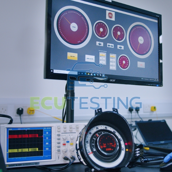 riparazione del quadro strumenti fiat 500
